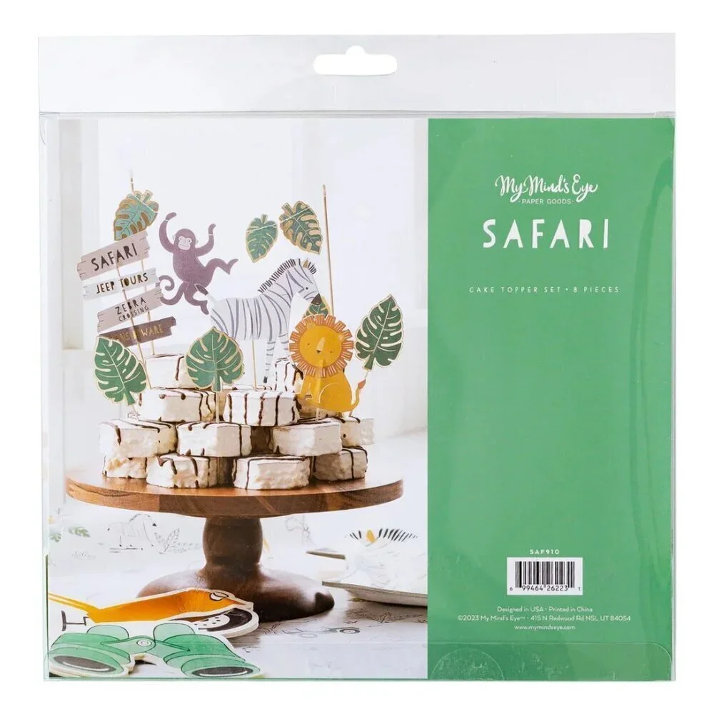 NWT - Safari Cake Topper Set My Mind’s Eye